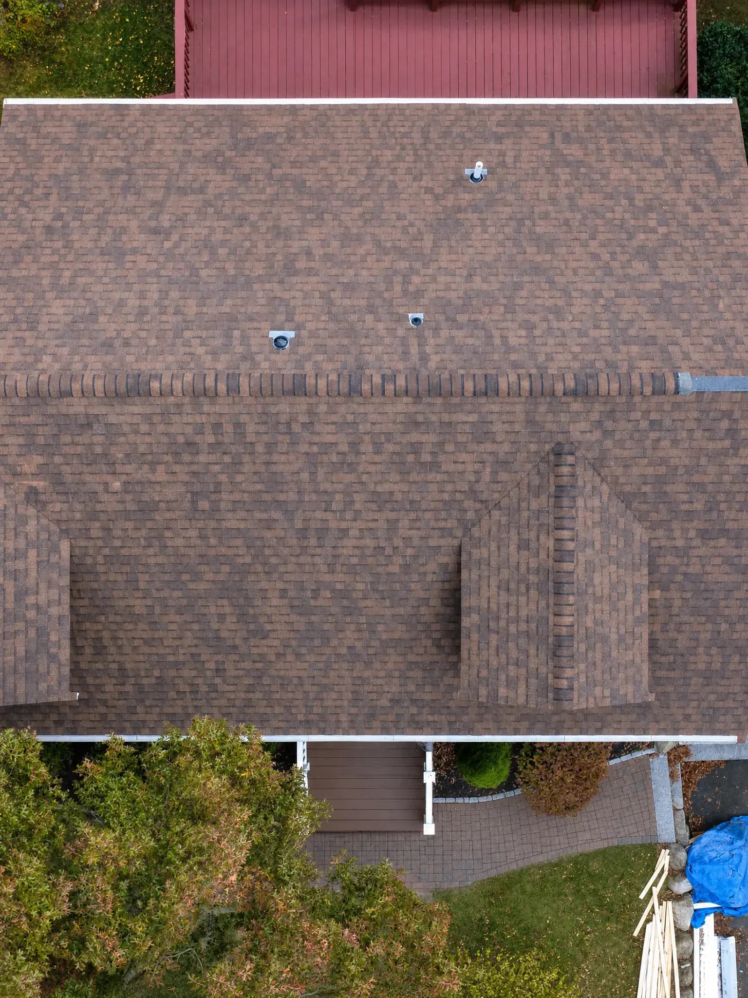 High quality GAF shingle roofing system installation in Barnstable County MA