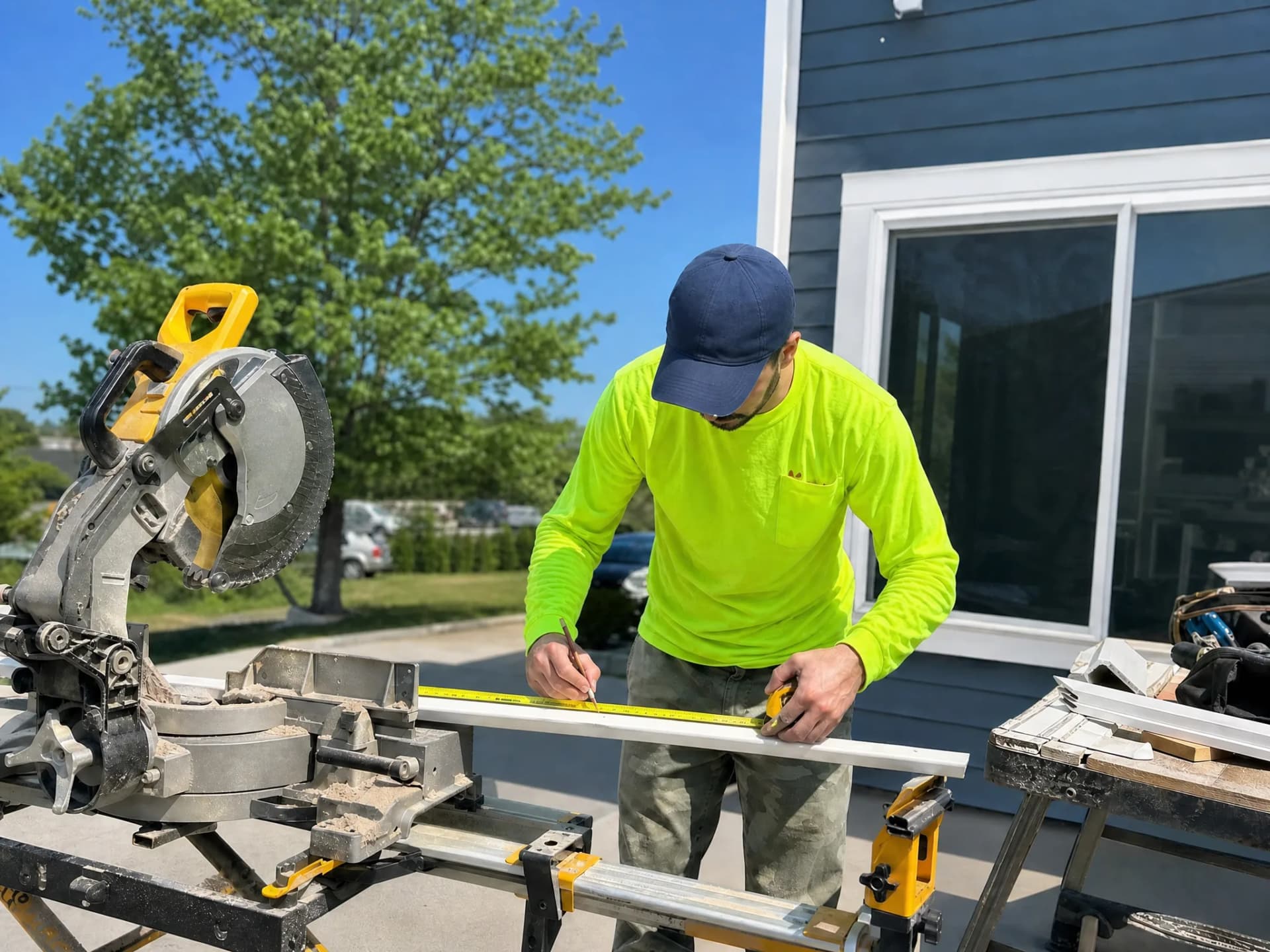 Trim preparation and repair process