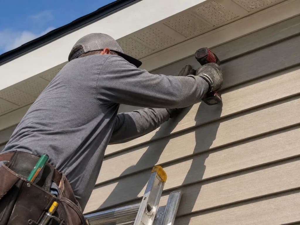 Finished premium siding installation showcase