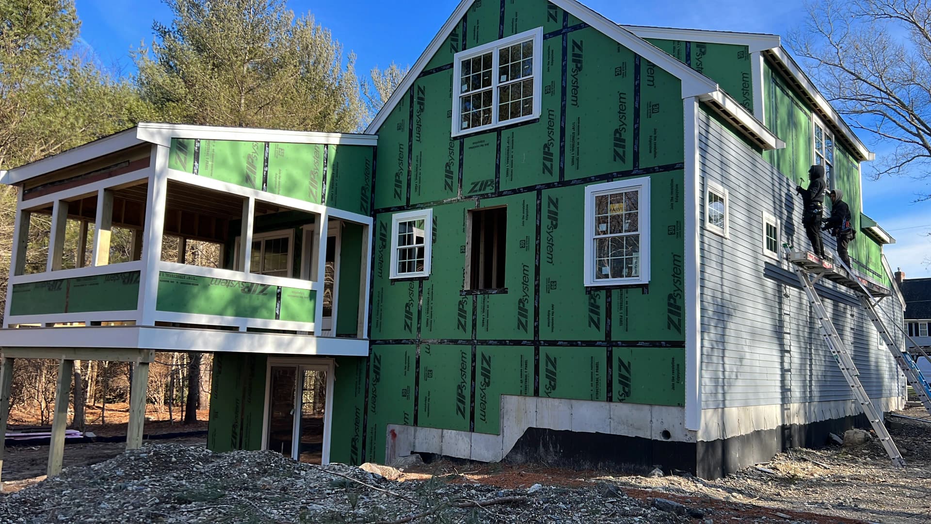 Siding installation showcase 1