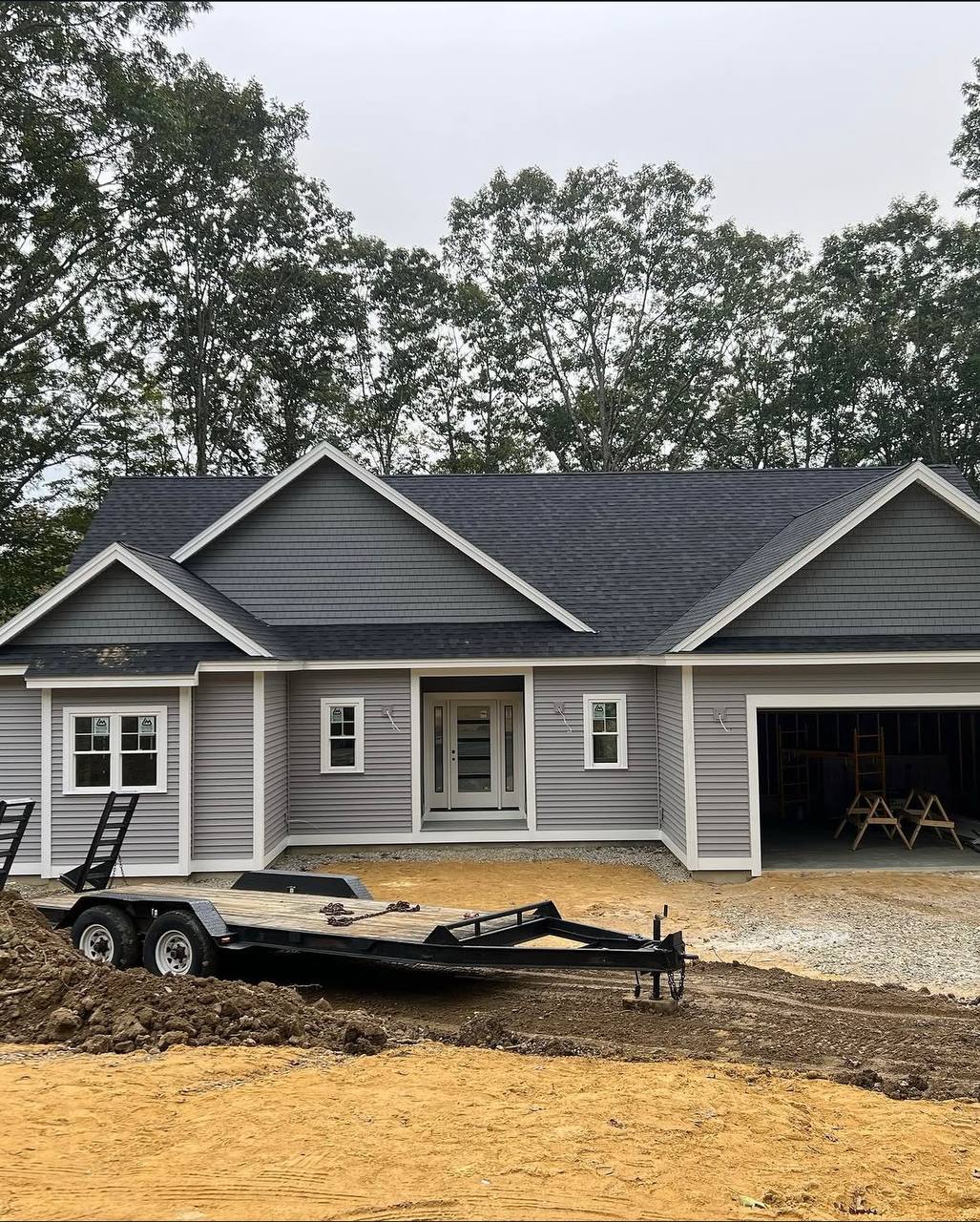 Cedar-Style Siding Installation